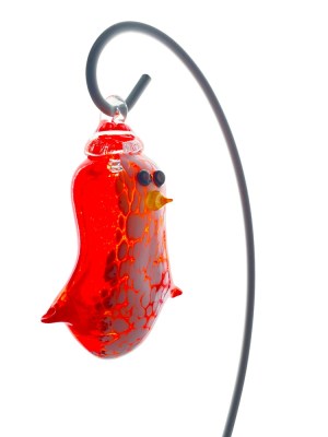 Chilli Red and White Penguin Ornament6